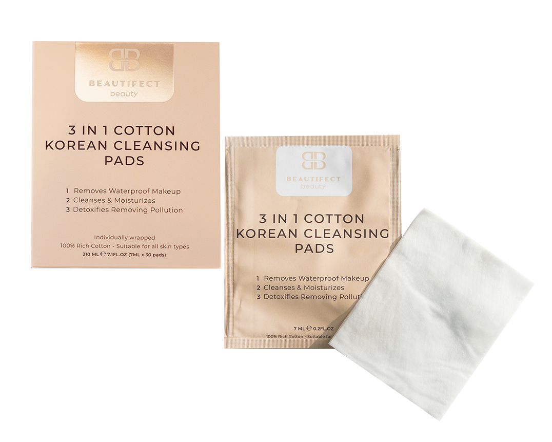 3-in-1 Cotton Korean Cleansing Pads