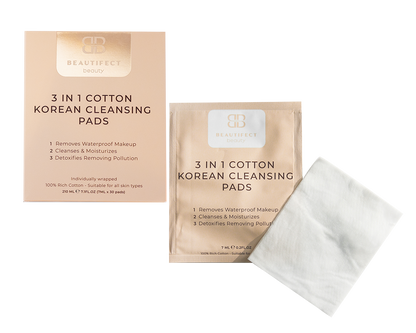 3-in-1 Cotton Korean Cleansing Pads