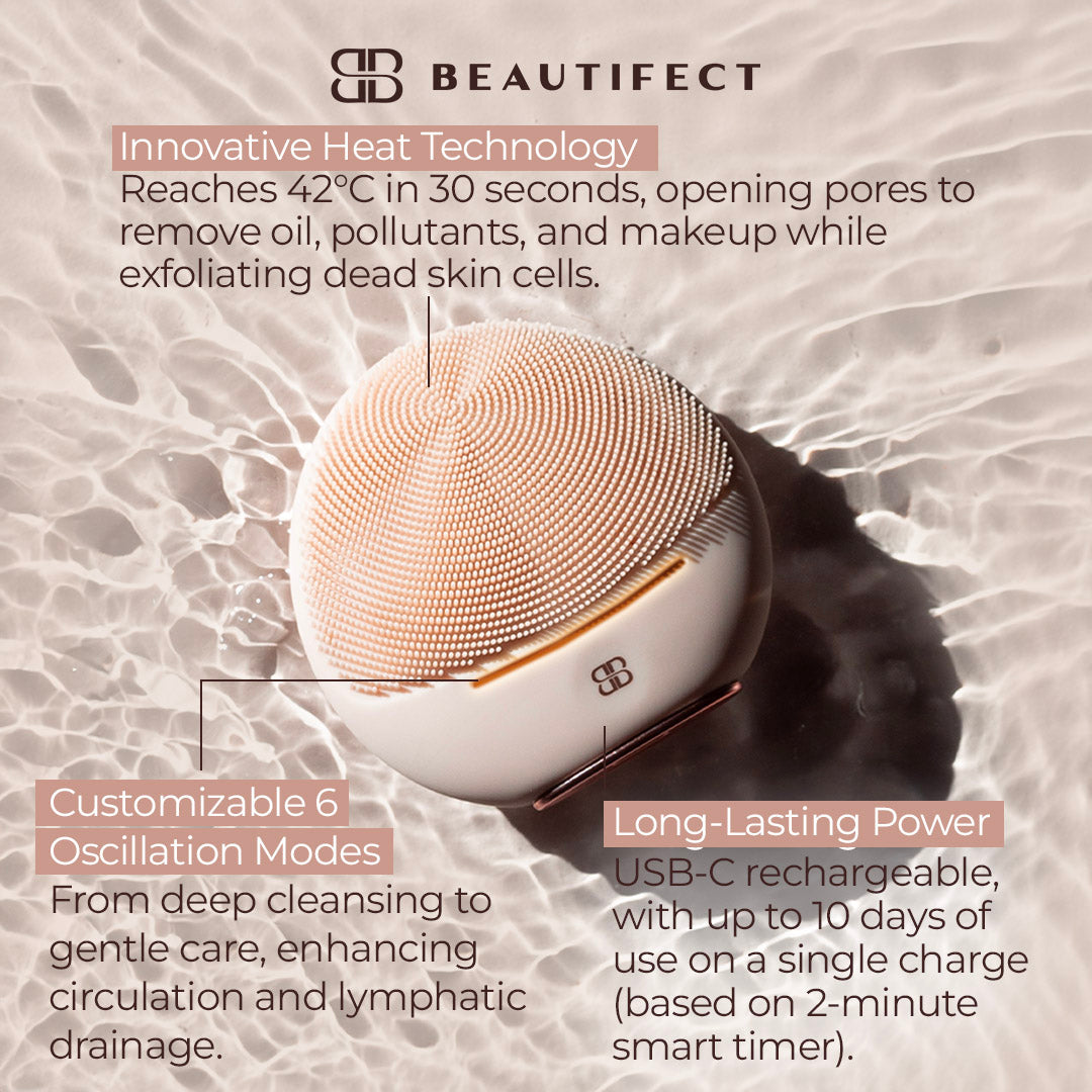 Beautifect HeatSonic Cleansing Device